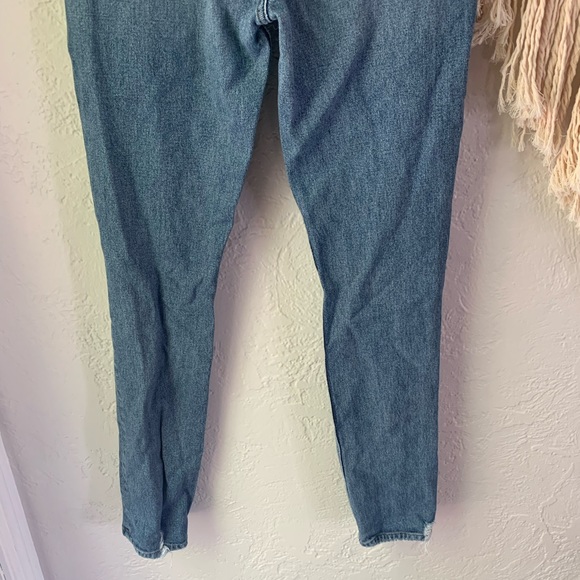 Reformation Hepburn High Rise Skinny Jean in Rainier Wash - Picture 7 of 15